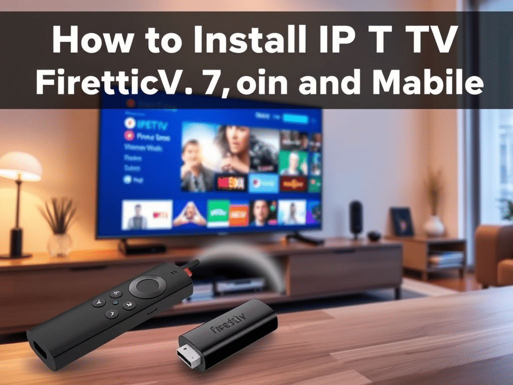 Ultimate IPTV Setup Guide for Firestick, Smart TV & Mobile 2024
